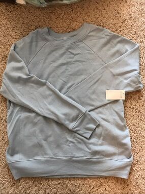 Zella Crewneck Sweatshirt in Light Blue